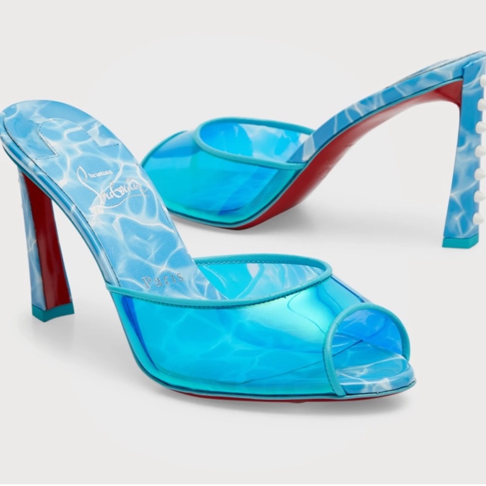 Christian Louboutin Condorapik Mule Sandals Size 40